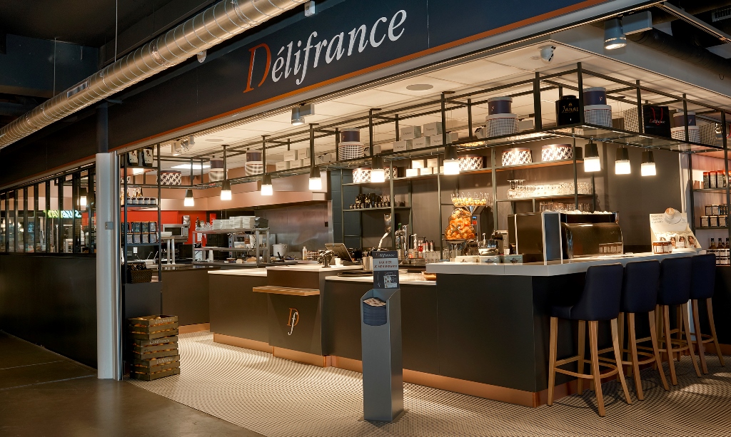 Délifrance Nederland heeft aan de rijksweg A13 een restaurant en corner geopend in compleet nieuwe stijl. Bron: FranchiseFormules.NL