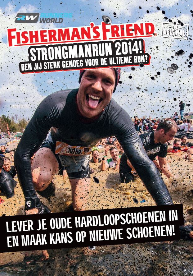 Hardloopketen Runnersworld is de exclusieve retailpartner van de Fisherman’s Friend StrongmanRun 2014. Bron: FranchiseFormules.NL