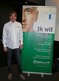 Martin Berkhout, directeur/eigenaar TeamLogic IT ’s-Hertogenbosch.