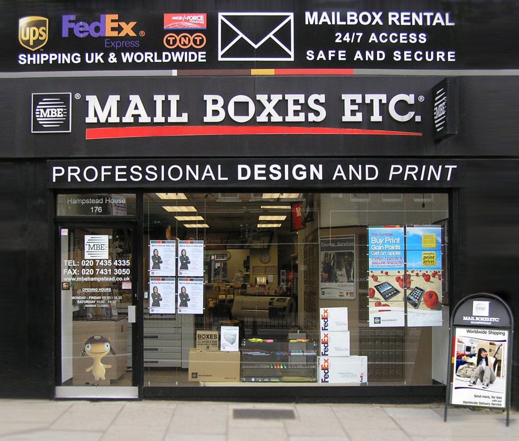 happy mail designer shipping boxes
